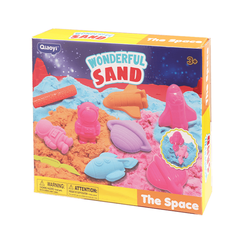 Puzzle Sand Sculpture and Toy Colored Sand Elevating Family Fun