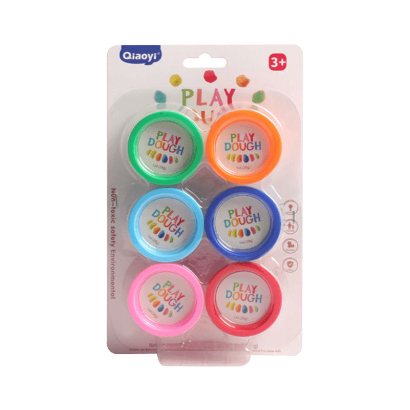 DBC003 Six colros  play dough 