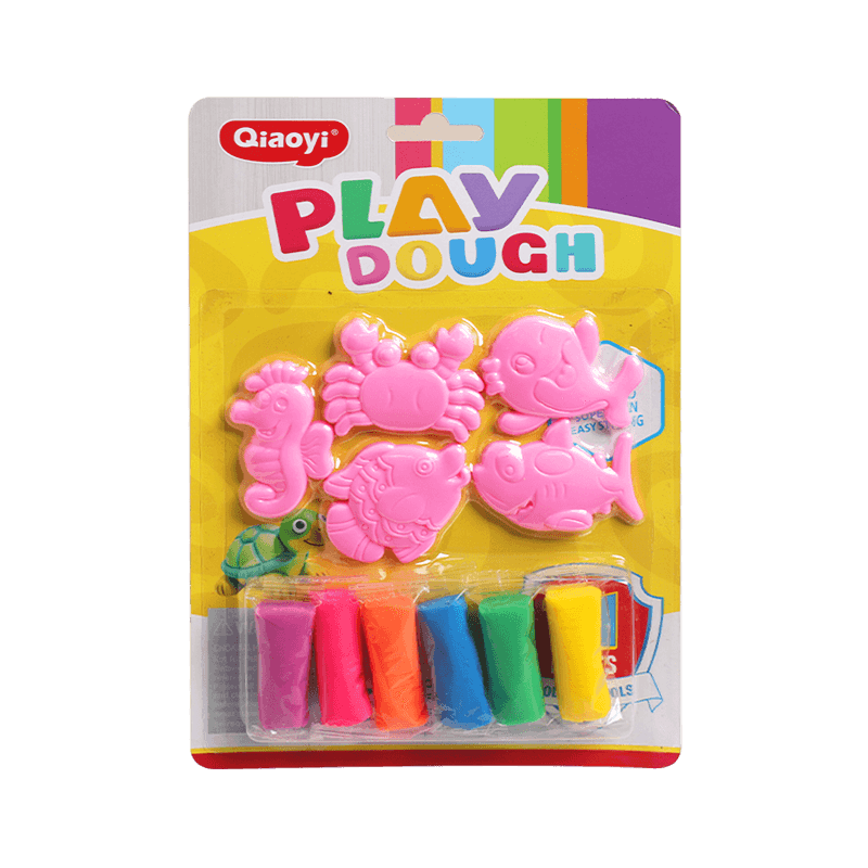 DBC032 play dough blister packing 