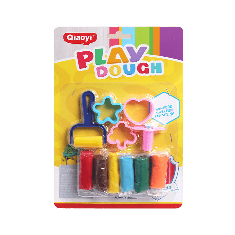 DBC034 play dough blister packing 